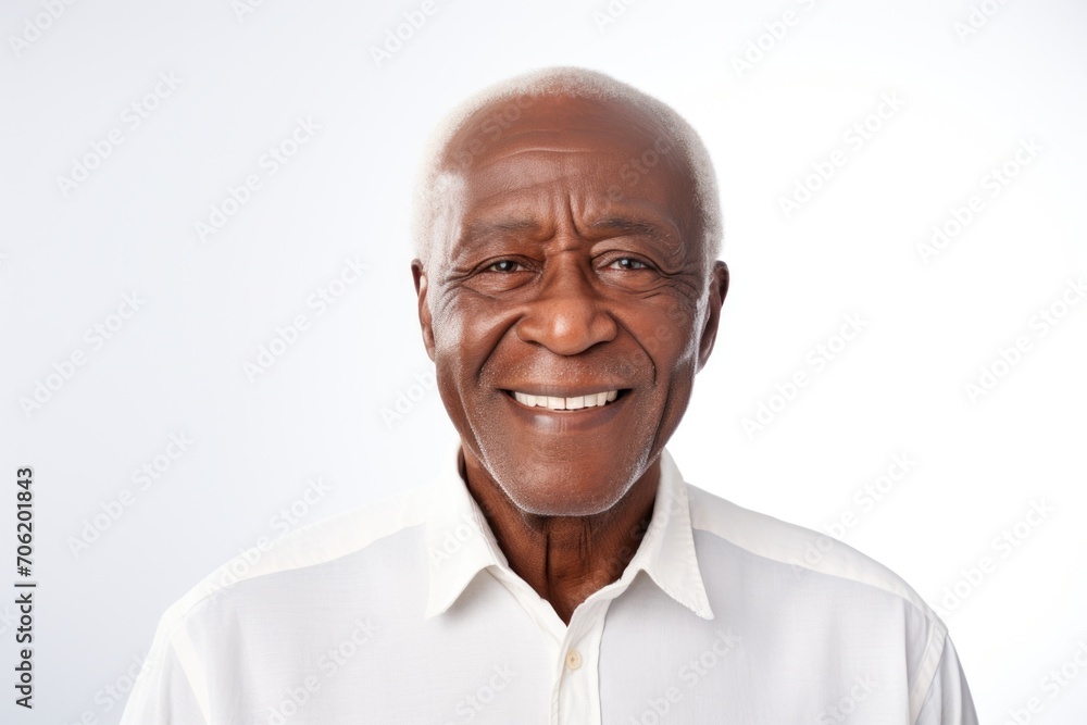 Elderly man smiling happy face portrait Elderly man smiling happy face portrait