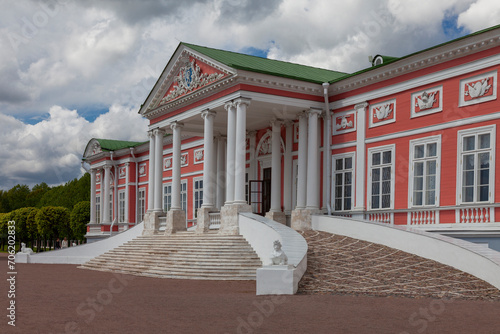 Palace of the Kuskovo estate in Moscow, Russia