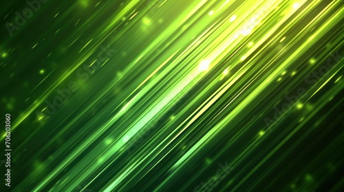  a green and yellow background with a blur of light coming from the top of the image and the bottom of the image.