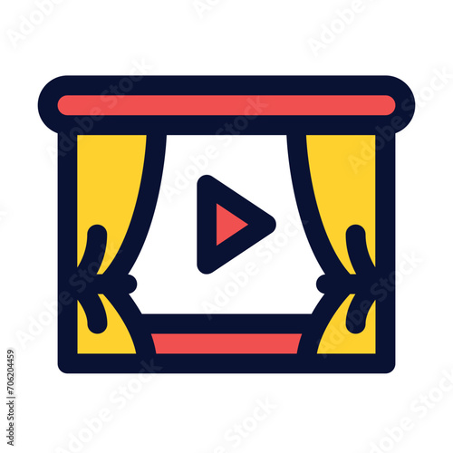 Cinema Premiere Icon