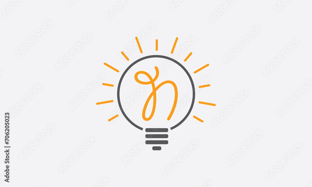 Bulb logo and Electricity fiber icon. Idea icon Letter design and bulb logo. Idea bulb symbol Bulb logo and Electricity fiber icon. Idea icon Letter design and bulb logo. Idea bulb symbol