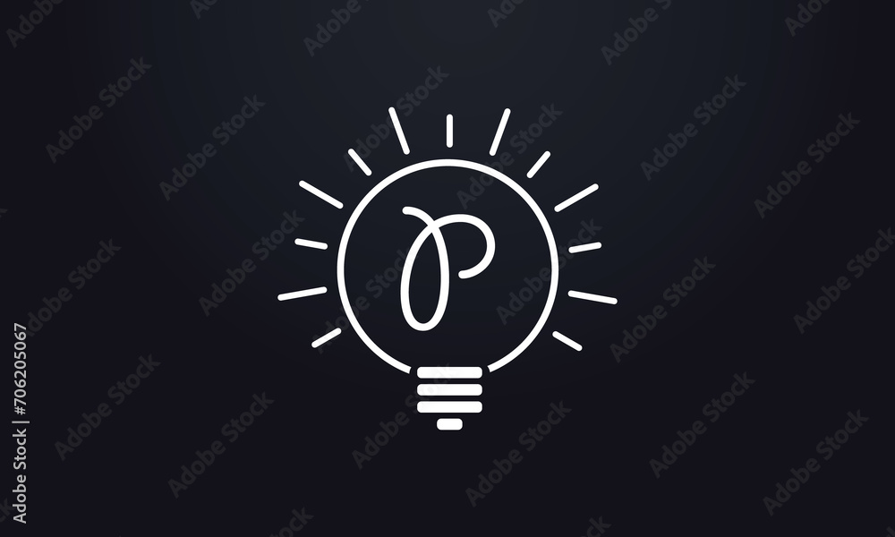 Bulb logo and Electricity fiber icon. Idea icon Letter design and bulb logo. Idea bulb symbol Bulb logo and Electricity fiber icon. Idea icon Letter design and bulb logo. Idea bulb symbol