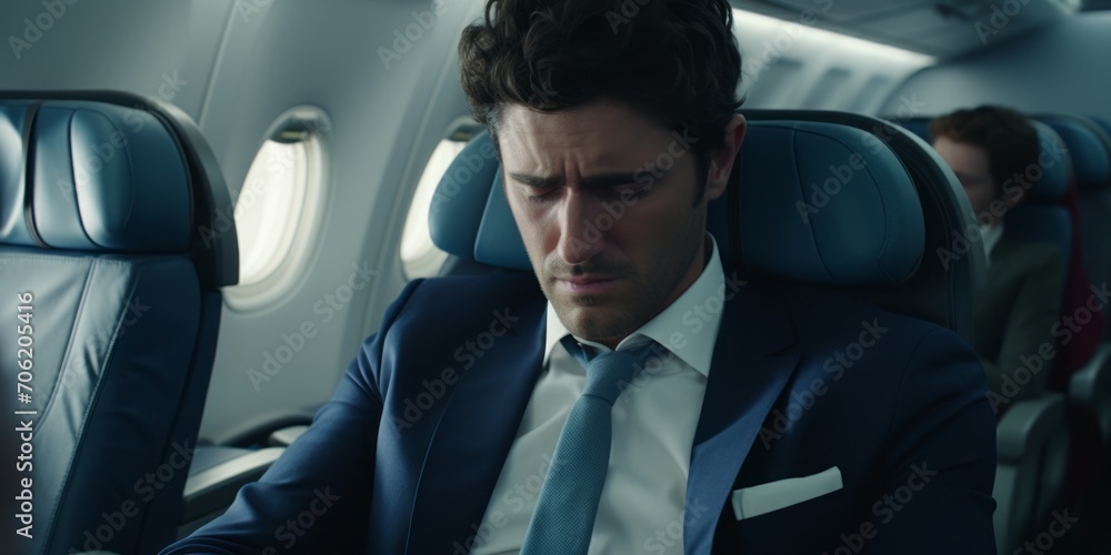 Fashionable Businessman Contemplating Career in the City Fashionable Businessman Contemplating Career in the City