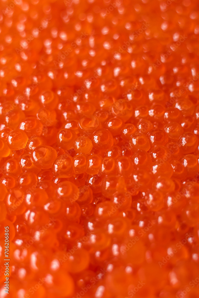 Close up of red caviar. Red caviar background. Close up of red caviar. Red caviar background.