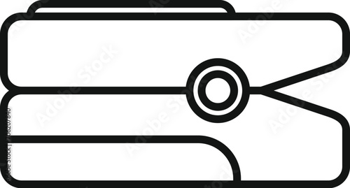 Palpitating check equipment icon outline vector. Person sick. Healthy heart