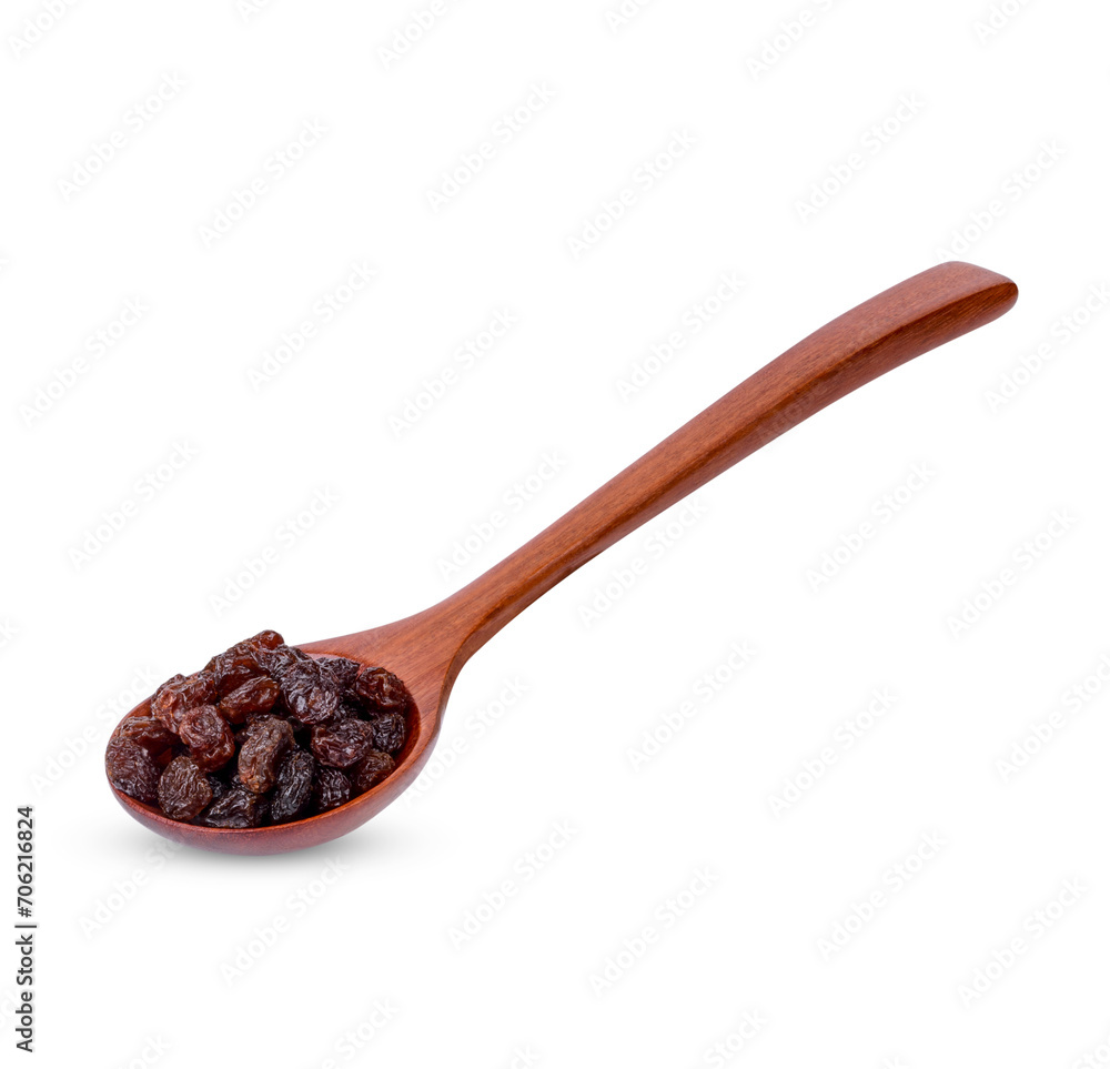 Dried raisins isolated on white background Dried raisins isolated on white background