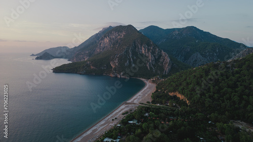 Olympos was a city in ancient Lycia. It was situated in a river valley near the coast. Its ruins are located south of the modern town Çıralı in the Kumluca district of Antalya Province.	 photo