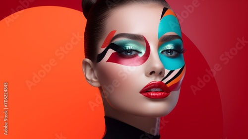 Colorful make up composition © Pix