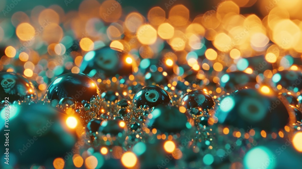 a close up of a bunch of balls with a lot of blurry balls in the middle of the picture. a close up of a bunch of balls with a lot of blurry balls in the middle of the picture.