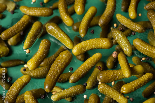 Flying pickles (gherkins)