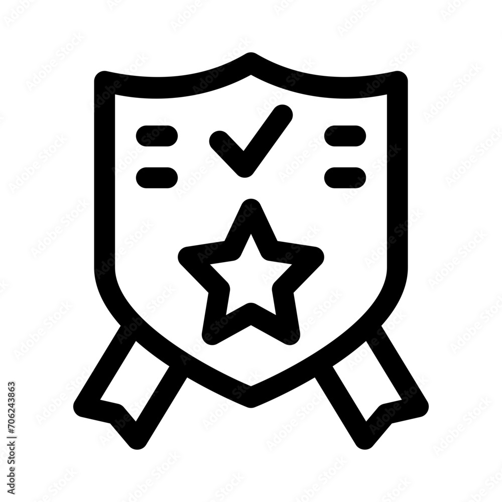 quality assurance line icon quality assurance line icon