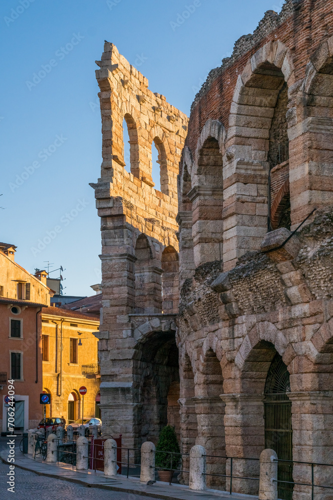 Roman Arena in Verona, Italy