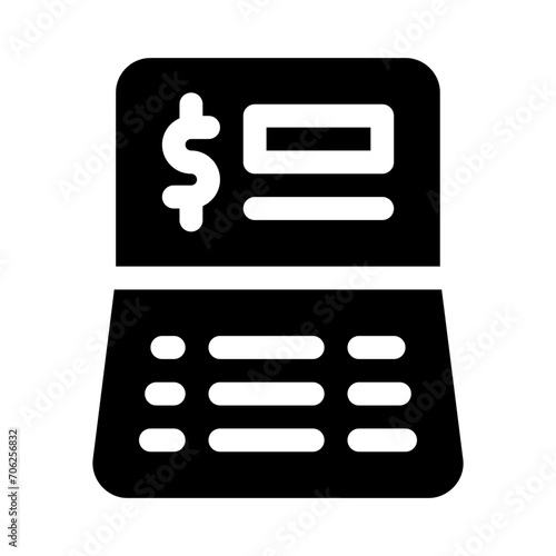 passbook glyph icon