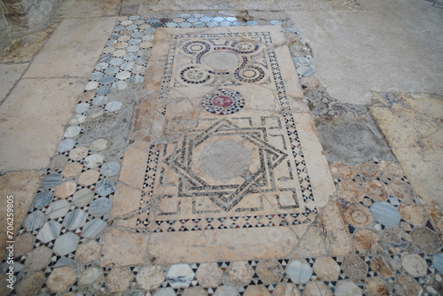 Canvas Print Opus sectile in Saint Nicholas Church in Demre, Antalya, Turkiye