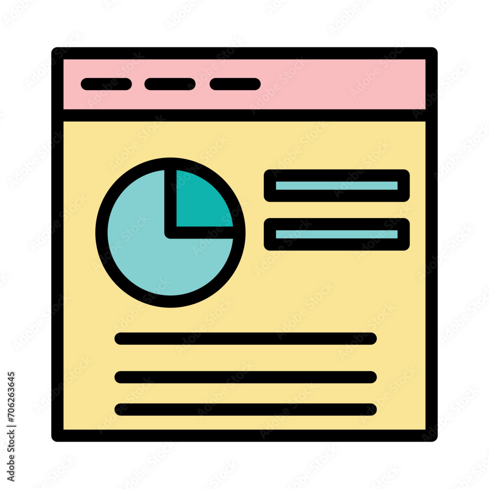 Management Data Process Filled Outline Icon Management Data Process Filled Outline Icon