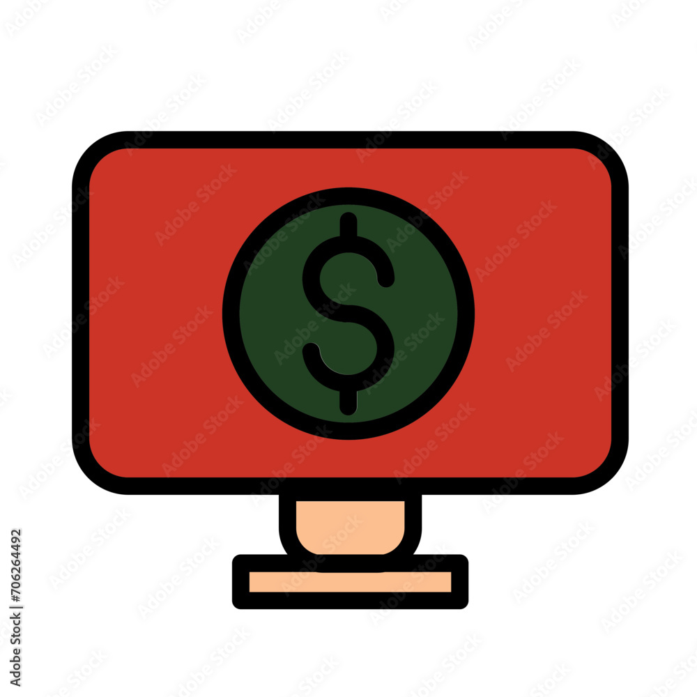 Arrow Dollar Pay Filled Outline Icon Arrow Dollar Pay Filled Outline Icon