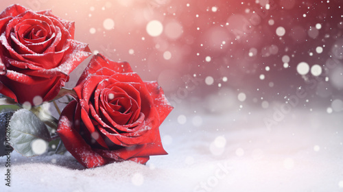 Snowy Valentines Day
