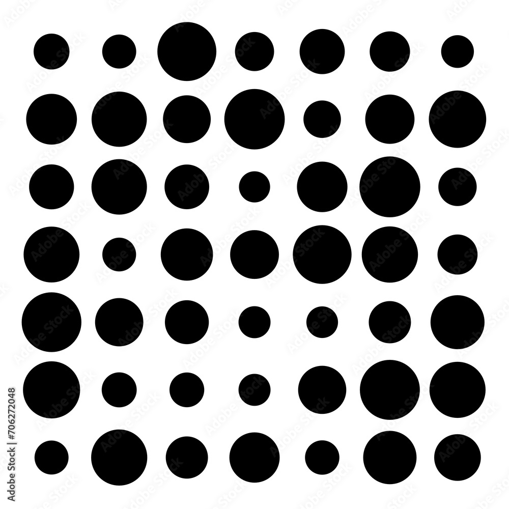 black and white dots black and white dots