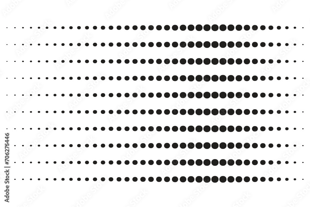 Halftone dots. Halftone effect. Halftone pattern. Vector halftone dots. Dots on the white background Halftone dots. Halftone effect. Halftone pattern. Vector halftone dots. Dots on the white background