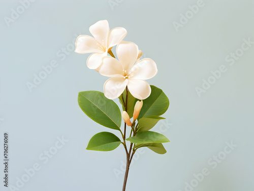 Murraya flower in studio background, single Murraya flower, Beautiful flower images