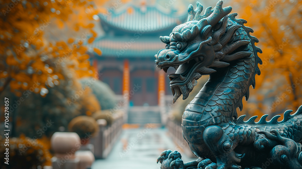 Dragon statue, dragon symbol, dragon Chinese, is a beautiful Thai and Chinese architecture of shrine, temple. A symbol of good luck and prosperity during the Chinese New Year celebrations. Dragon statue, dragon symbol, dragon Chinese, is a beautiful Thai and Chinese architecture of shrine, temple. A symbol of good luck and prosperity during the Chinese New Year celebrations.
