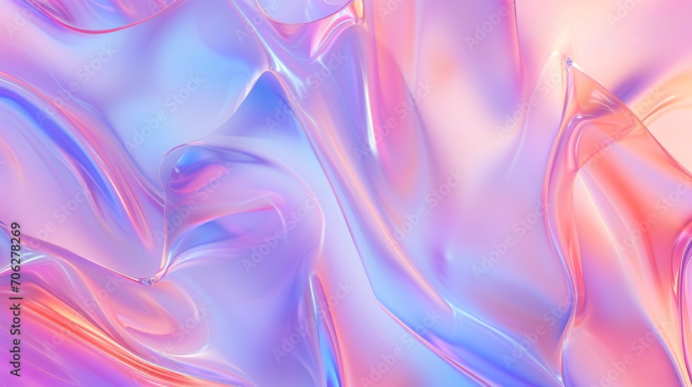 Abstract pattern with colorful gradient.