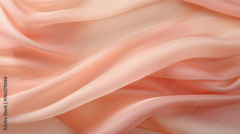 Abstract silk textured background peach fuzz color . banner Abstract silk textured background peach fuzz color . banner