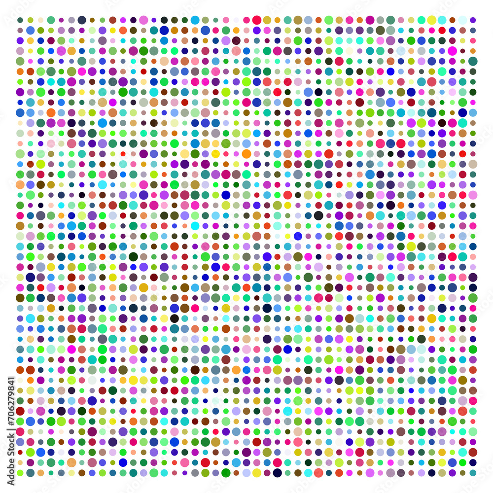 abstract background with squares and circles