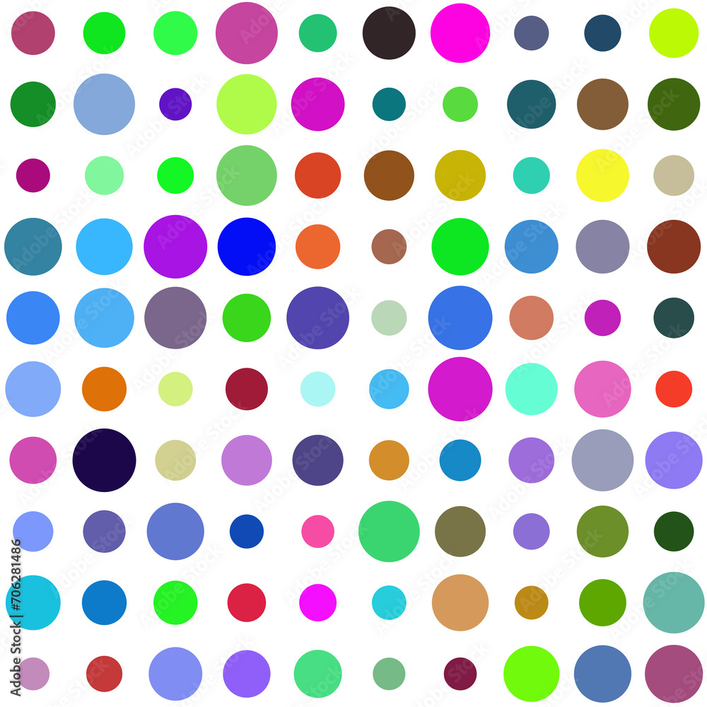 seamless pattern with circles