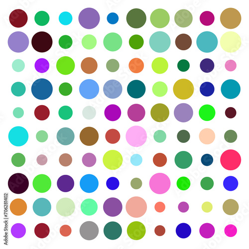 seamless pattern with circles