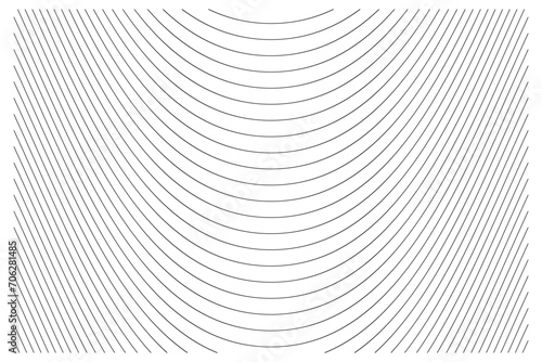 Abstract wavy, waving (zigzag) lines element. Vertical stripes, lines with billowy, undulate distortion effect. Oscillation, pulse warp effect element