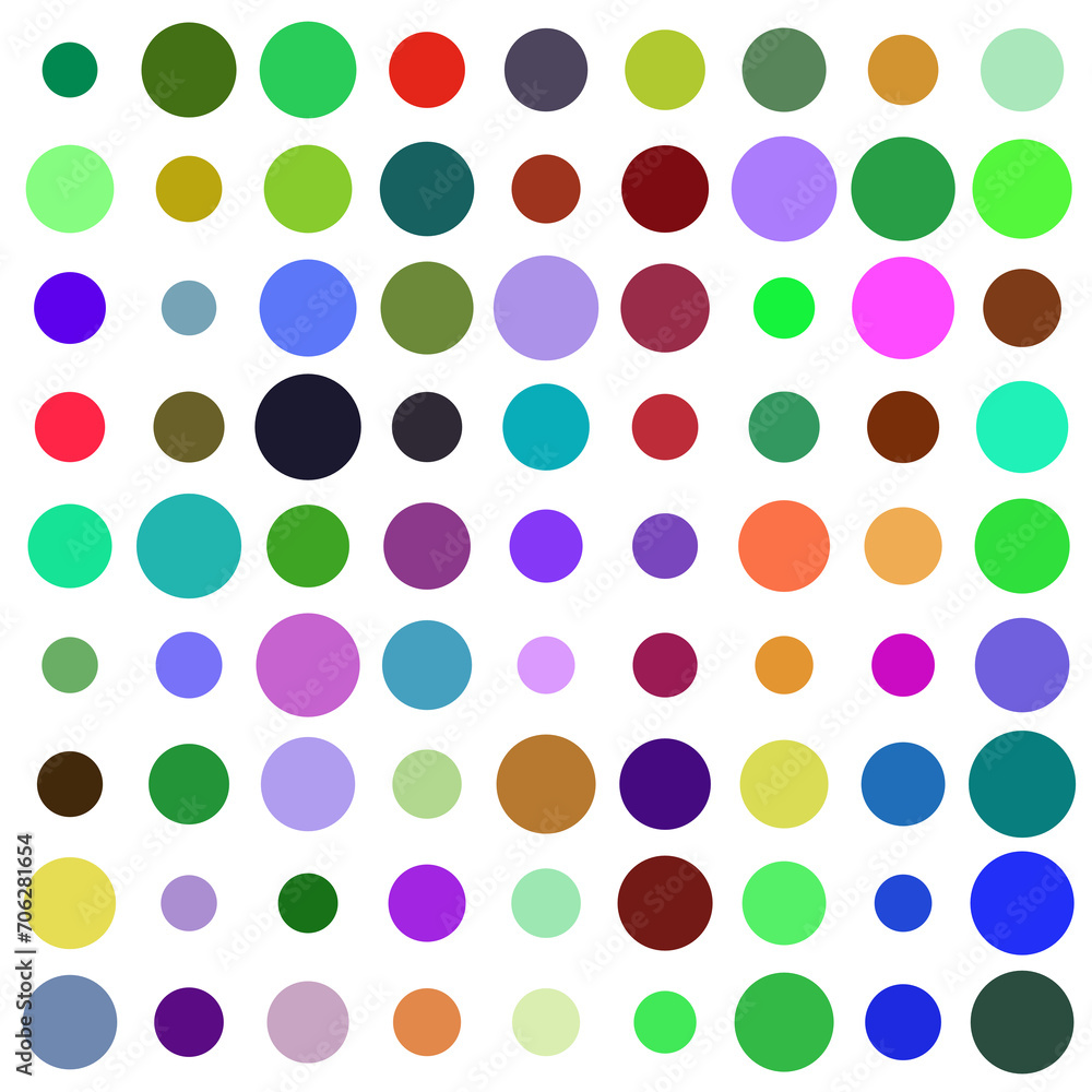seamless pattern with circles seamless pattern with circles