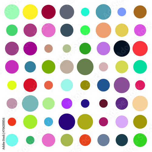 abstract background with squares and dots 