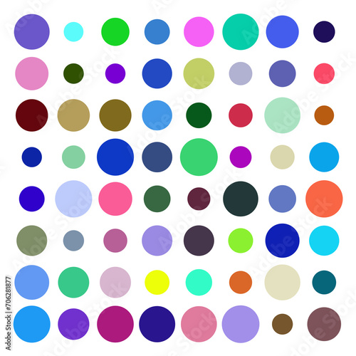 abstract background with squares and dots 