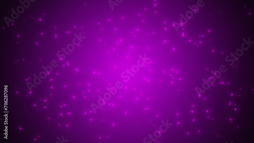 Particles flying on the Pink background