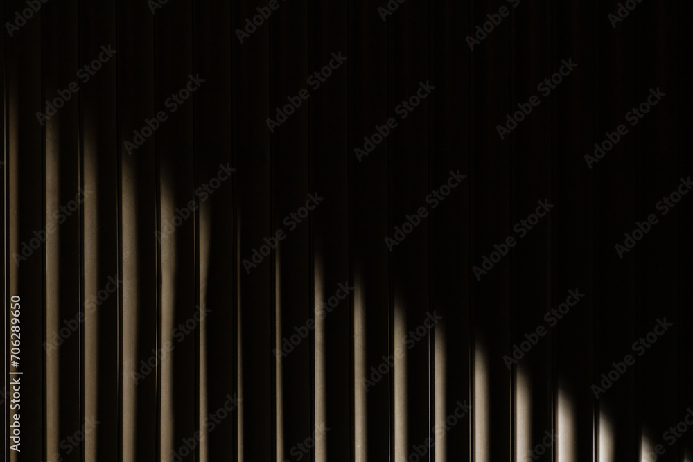 Black brown blinds background. Mockup,copy space. Template for designer Black brown blinds background. Mockup,copy space. Template for designer