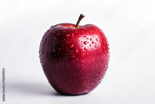 apel segar berwarna merah