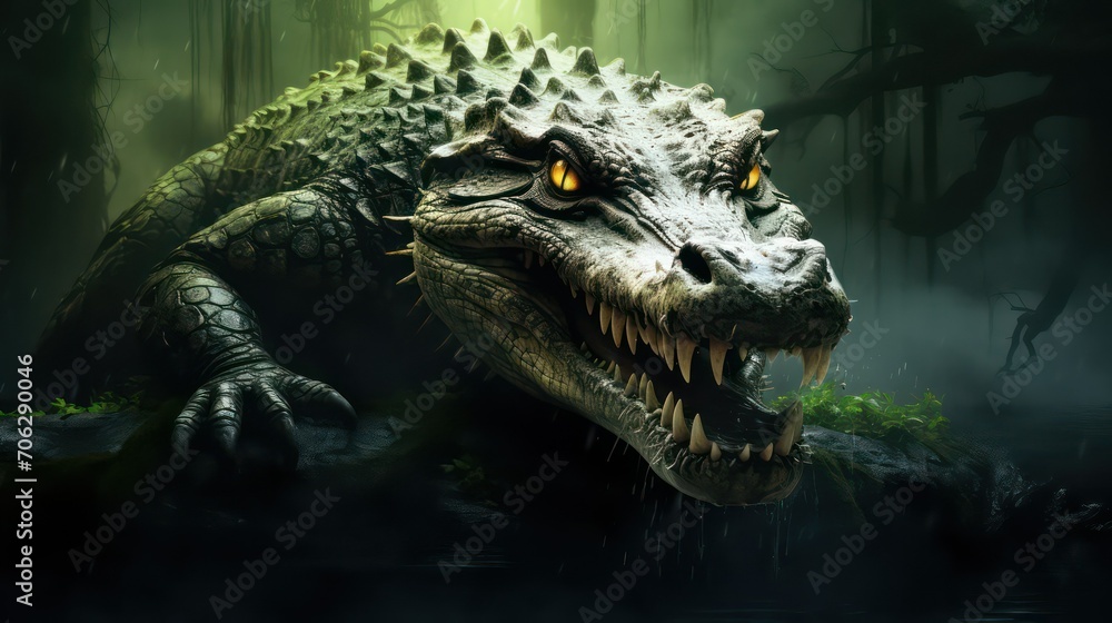 close up of a crocodile close up of a crocodile