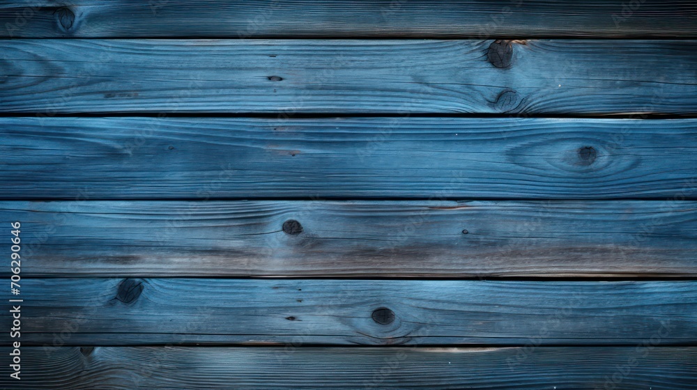 Obraz premium blue old wood background