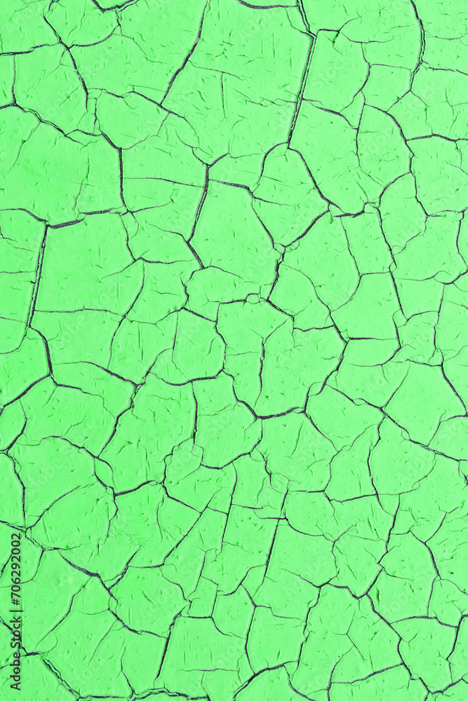 Texture of green cracked background. Phone wallpaper, vertical Texture of green cracked background. Phone wallpaper, vertical
