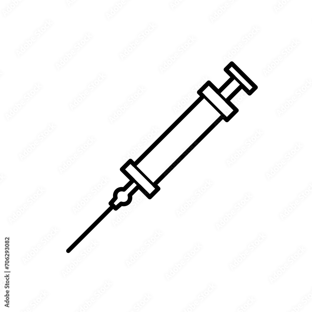 Fototapeta premium Vaccine icon 
