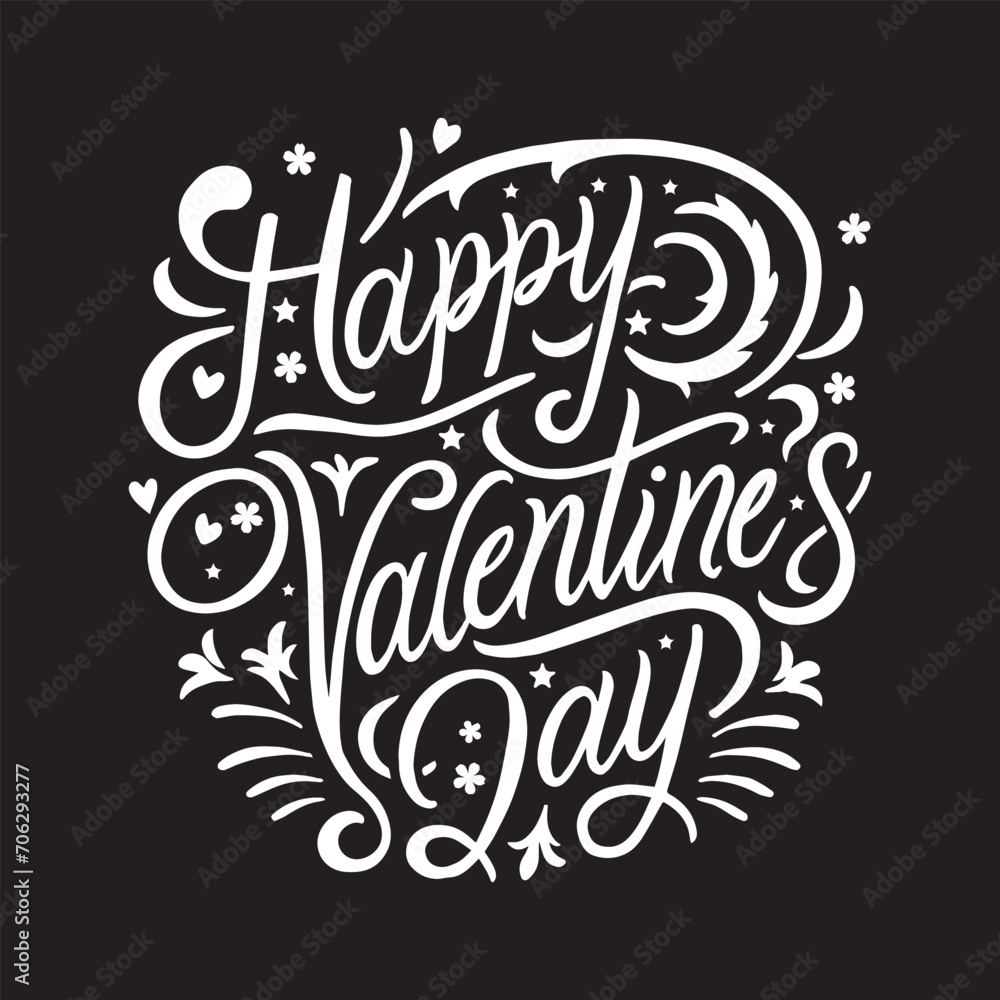 Happy Valentines Day graffiti typography art illustration Happy Valentines Day graffiti typography art illustration