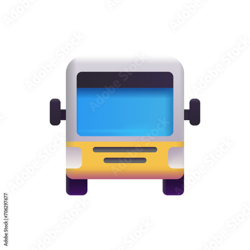 Oncoming Bus