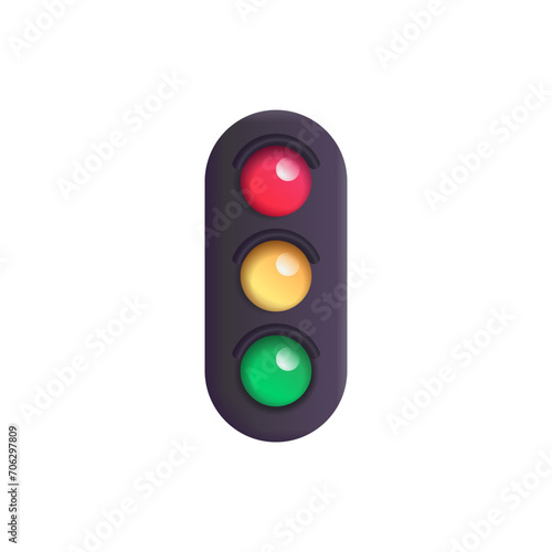 Vertical Traffic Light
