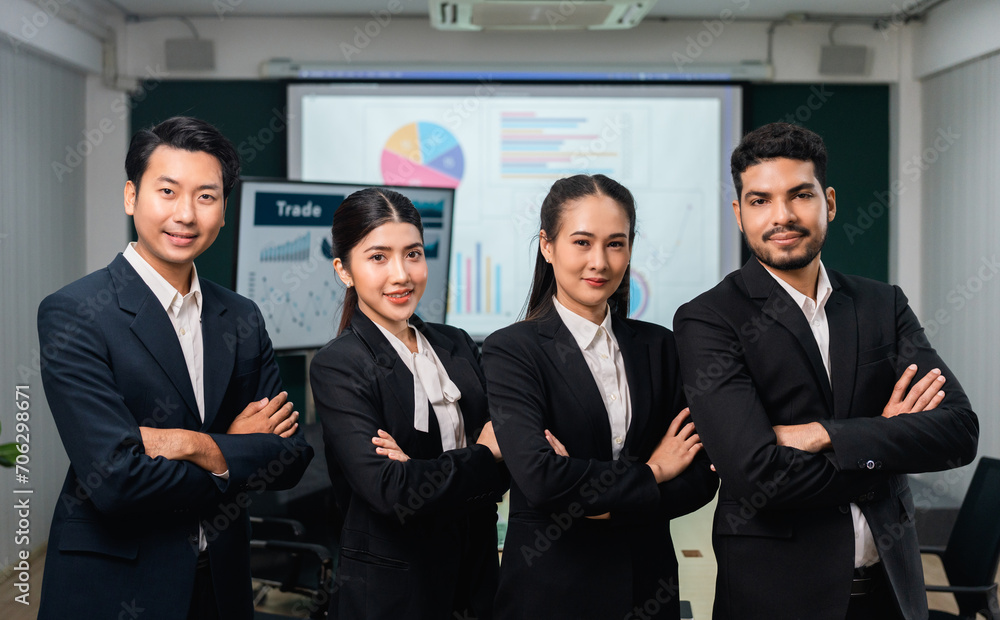 Asian business people team analyzing statistics financial. Team of businesspeople Meeting Conference Discussion Corporate Concept in office. Asian business people team analyzing statistics financial. Team of businesspeople Meeting Conference Discussion Corporate Concept in office.