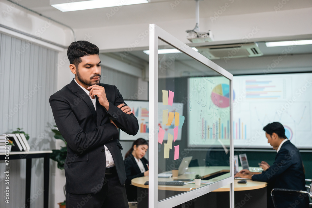 Asian business people team analyzing statistics financial. Team of businesspeople Meeting Conference Discussion Corporate Concept in office. Asian business people team analyzing statistics financial. Team of businesspeople Meeting Conference Discussion Corporate Concept in office.