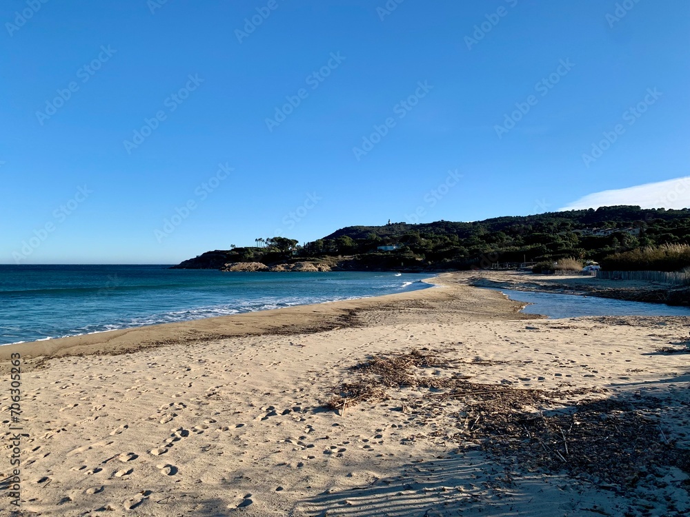 Plage de Pampelonne à Ramatuelle, France