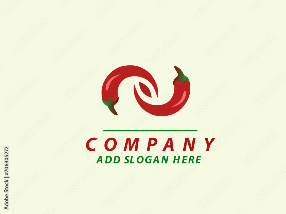 Spicy Pepper logo designs concept vector, Red Hot Chili logo designs template. Spicy Pepper logo designs concept vector, Red Hot Chili logo designs template.