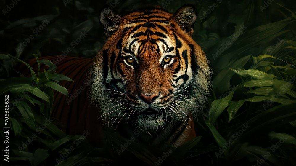 head of tiger 