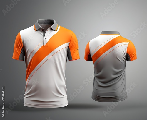 Casual Sophistication: Showcasing Designs with Polo T-Shirt Mockups